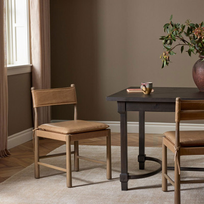 Four Hands Feron Dining Chair - Beige Oak Veneer
