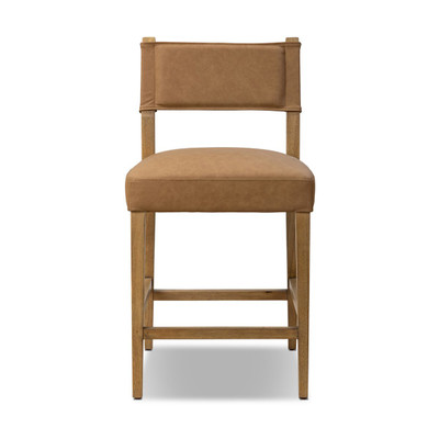Four Hands Fawkes Bench - Crypton Nomad Mushroom