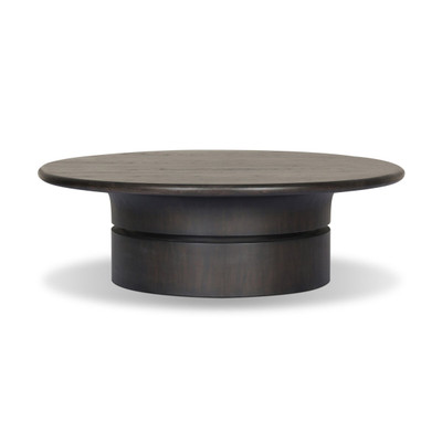 Four Hands Fleur Coffee Table - Smoked Black Sungkai