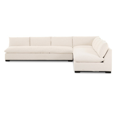 Four Hands Grant 3PC Sectional - 134" - Crypton Nomad Snow