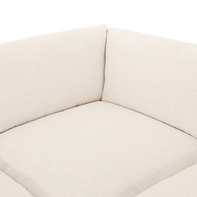 Four Hands Grant 3PC Sectional - 134" - Crypton Nomad Snow