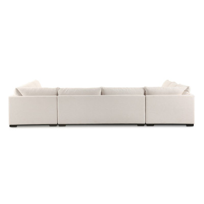 Four Hands Grant 5 PC Sectional - Crypton Nomad Snow