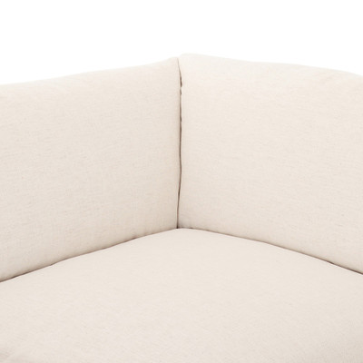 Four Hands Grant 5 PC Sectional W/ Arms - 152" - Crypton Nomad Snow
