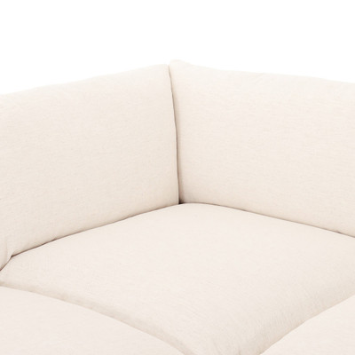 Four Hands Grant 5 PC Sectional W/ Arms - 174" - Crypton Nomad Snow