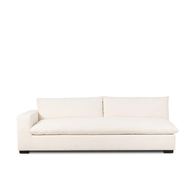 Four Hands Grant Armless Sofa - 94" - Crypton Nomad Snow