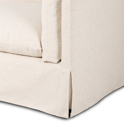 Four Hands Habitat Sofa - 90" - Crypton Nomad Snow