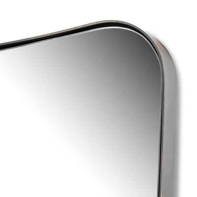 Four Hands Hamza Floor Mirror - Dark Antique Iron
