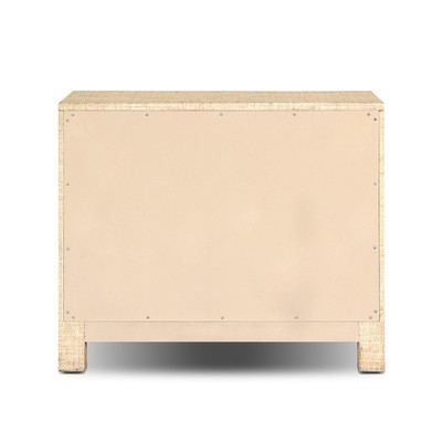 Four Hands Hollis Nightstand - Natural Fleck Raffia
