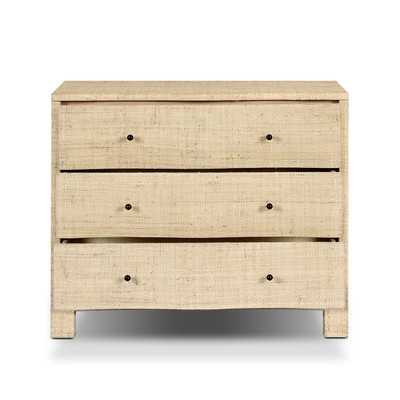Four Hands Hollis Nightstand - Natural Fleck Raffia