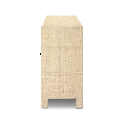 Four Hands Hollis Sideboard - Natural Fleck Raffia