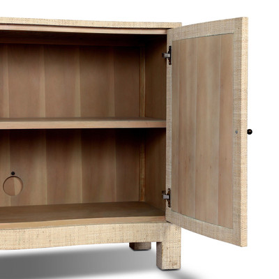 Four Hands Hollis Sideboard - Natural Fleck Raffia