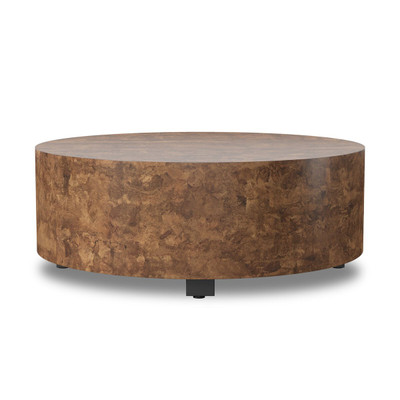 Four Hands Hudson Coffee Table - Dark Bark Paper