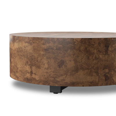 Four Hands Hudson Coffee Table - Dark Bark Paper