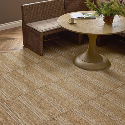 Four Hands Hula Handwoven Jute Rug - Hula Jute Stripe - 8'x10'