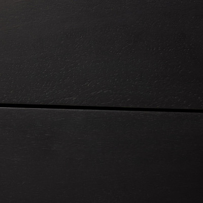 Four Hands Igor Bookcase - Black Paper Cane