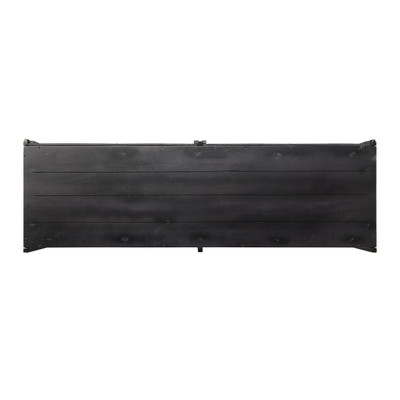 Four Hands Igor Bookcase - Black Paper Cane