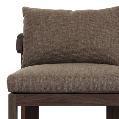 Four Hands Jackson Outdoor Armless Dining Chair - Ellor Brown
