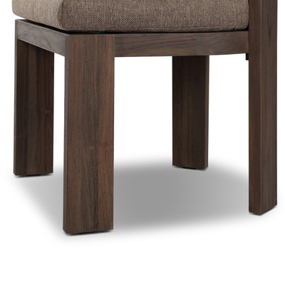 Four Hands Jackson Outdoor Armless Dining Chair - Ellor Brown