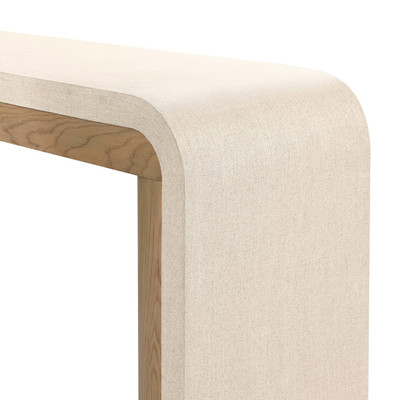 Four Hands Jane Console Table - Beige Painted Linen