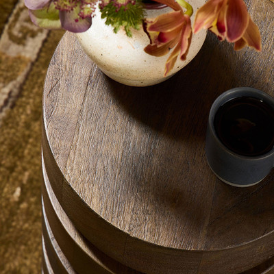 Four Hands Jett End Table - Rustic Mango