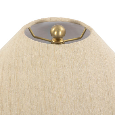 Four Hands Kiyo Table Lamp - Glossy Black Ceramic