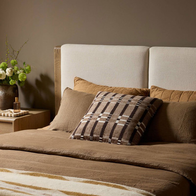 Four Hands Kova Pillow - Sandhill Cocoa - 20"x20"