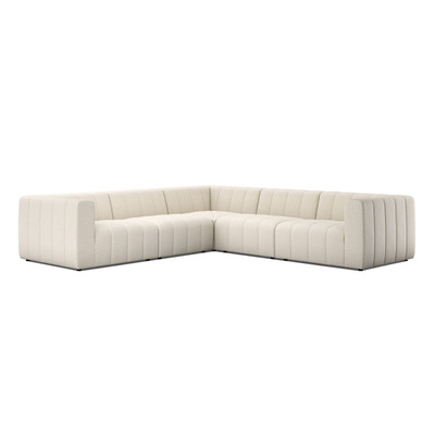 Four Hands Langham 5PC Sectional - Crypton Nomad Snow