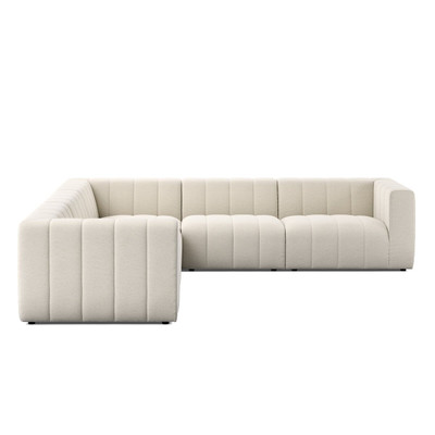 Four Hands Langham 5PC Sectional - Crypton Nomad Snow