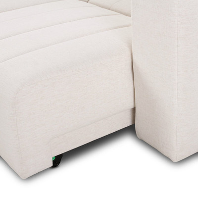Four Hands Langham Power Recliner 2PC Sectional - Crypton Nomad Snow