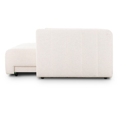 Four Hands Langham Power Recliner 2PC Sectional - Crypton Nomad Snow