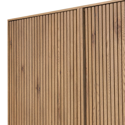 Four Hands Leo Cabinet - Rustic Light Natural Oak