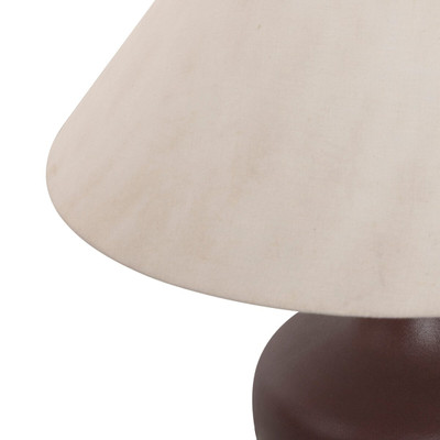 Four Hands Leti Table Lamp - Dark Aubergine