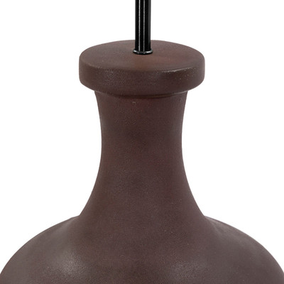 Four Hands Leti Table Lamp - Dark Aubergine