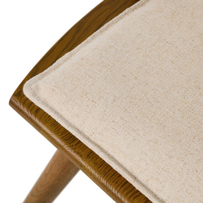 Four Hands Lewis Windsor Chair with Cushion - Sandy Oak - Antwerp Natural