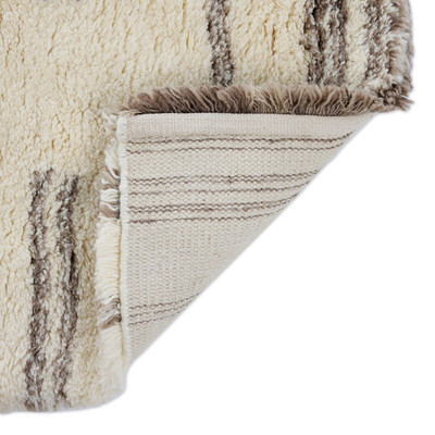 Four Hands Marbella Hand - Knotted Rug - Marbella Ivory - 9'x12'