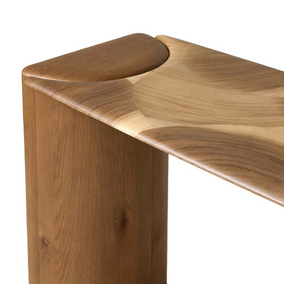 Four Hands Marlena Console Table - Ochre Guanacaste Oyster