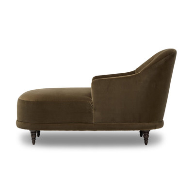Four Hands Marnie Chaise Lounge - Surrey Olive