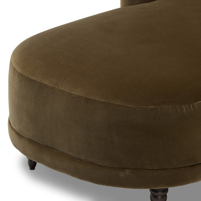 Four Hands Marnie Chaise Lounge - Surrey Olive