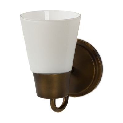 Four Hands Mavis Sconce - Milk Glass