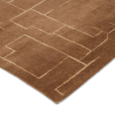 Four Hands Milano Hand - Knotted Rug - Milano Saddle - 9'x12'