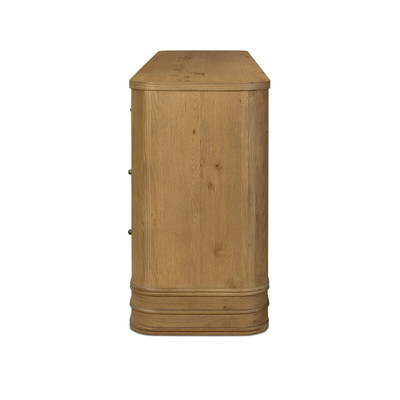 Four Hands Minnie 7 Drawer Dresser - Aged Natural Oak Veneer