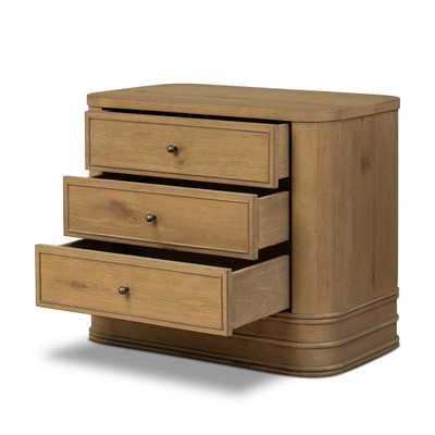 Four Hands Minnie Nightstand - Aged Natural Oak