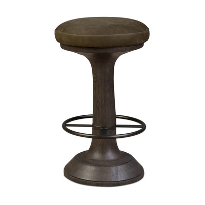Four Hands Montclair Counter Stool - Nubuck Olive