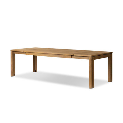 Four Hands Noeline Double Extension Dining Table - 65" - Resawn Worn Oak