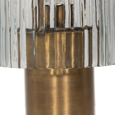 Four Hands Nomi Cordless Table Lamp - Aged Antique Brass Iron