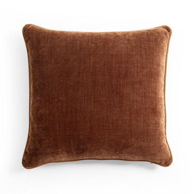 Four Hands Olsen Pillow - Nubuck Cognac - 24"x24"