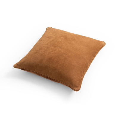 Four Hands Olsen Pillow - Nubuck Cognac - 24"x24"