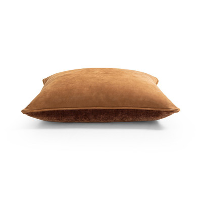 Four Hands Olsen Pillow - Nubuck Cognac - 24"x24"