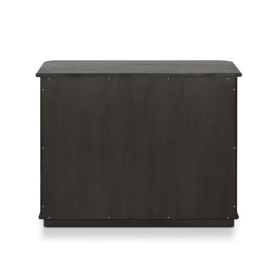 Four Hands Ona Nightstand - Smoked Black Mindi
