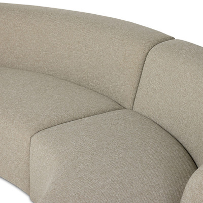 Four Hands Opal Outdoor 3 Pc Sectional - Hayes Smoke